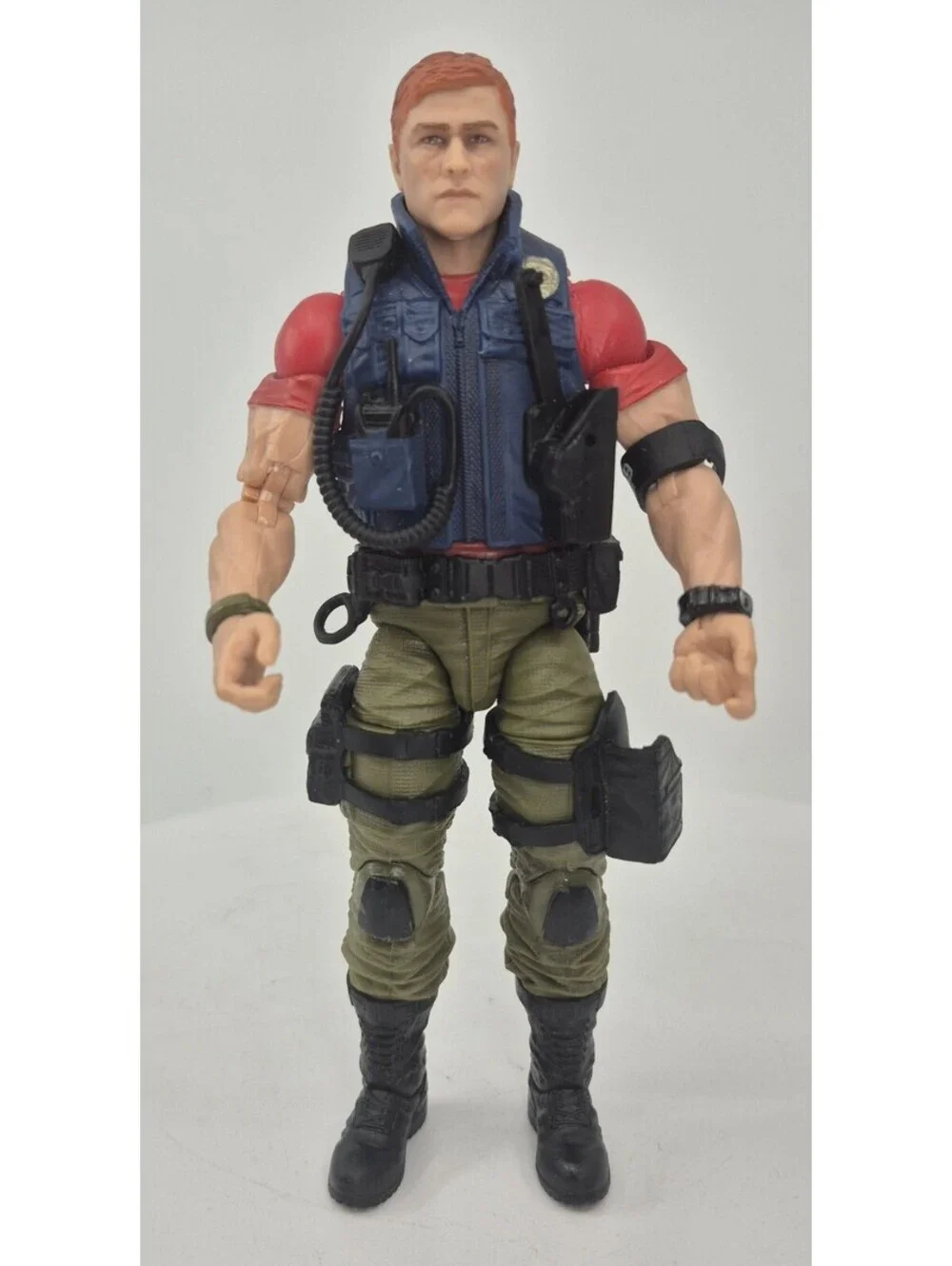 Hasbro GI Joe Classified Series Law & Order Action Figure No Dog